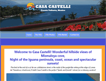 Tablet Screenshot of casacastellimexico.com